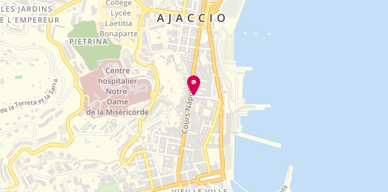 Plan de Agence immobilière l'Adresse Ajaccio, 44 Cr Napoléon, 20000 Ajaccio