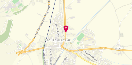 Plan de Avim Immobilier, 12 avenue Emmanuel Brousse, 66760 Bourg-Madame