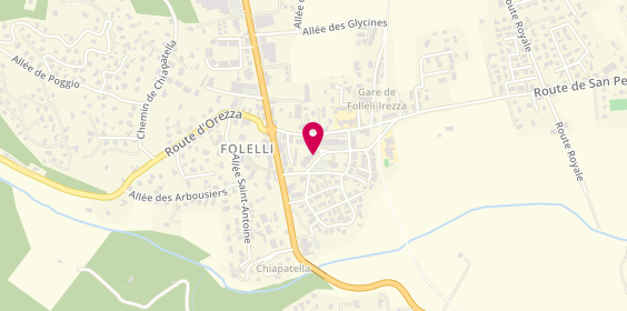 Plan de Agence Casinca Immobilier, Résidence Mattea
Route de San Pellegrino, 20213 Penta-di-Casinca