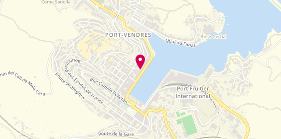 Plan de Agence Immobilière du Port, 11 Quai Pierre Forgas, 66660 Port-Vendres