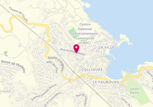 Plan de Loreto Immobilier-Agence IMMOSUD, 11 avenue Aristide Maillol, 66190 Collioure