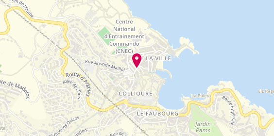 Plan de Agence Mer et Soleil, 25 Rue Pasteur, 66190 Collioure