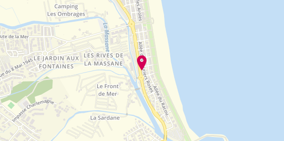 Plan de Agence de la Cote Vermeille, 33 avenue du Grau, 66700 Argelès-sur-Mer