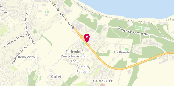 Plan de Expert Immo, Residence Punta Rossa
avenue Christophe Colomb, 20260 Calvi