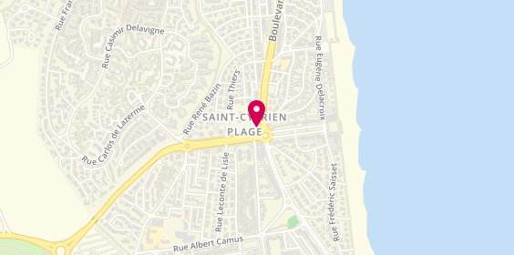 Plan de Agence Locamer, 25 Boulevard Maillol, 66750 Saint-Cyprien