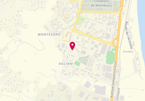 Plan de Logirem, Cité Agliani, 20600 Bastia