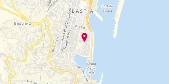 Plan de Orpi Caza Immobilier, 2 Rue Commandant Bonelli, 20200 Bastia