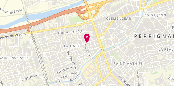 Plan de Guy Hoquet l'Immobilier, 70 Avenue du General de Gaulle, 66000 Perpignan