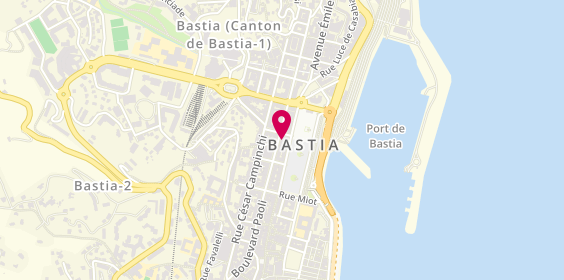 Plan de Kalliste Transactions, 40 Boulevard Paoli, 20200 Bastia
