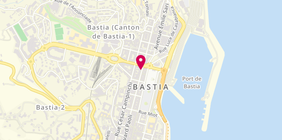 Plan de Bastia Immobilier, 45 Paoli, 20200 Bastia
