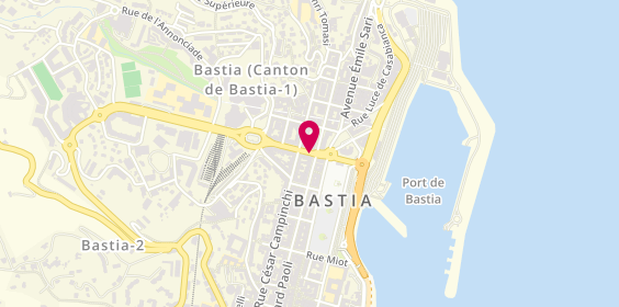 Plan de Aera Immobilier & Finance, 1 Mar Sébastiani, 20200 Bastia
