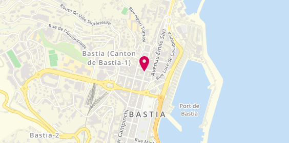 Plan de Agora Immobilier, 49 Boulevard du Général Graziani, 20200 Bastia