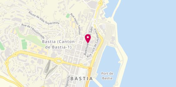 Plan de AC Immobilier, 10 Bis avenue Emile Sari, 20200 Bastia