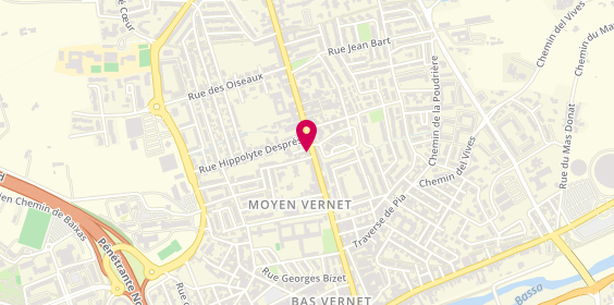 Plan de Espace Immobilier, 77 avenue Maréchal Joffre, 66000 Perpignan