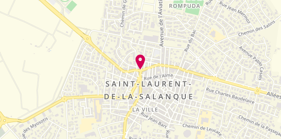Plan de Guy Hoquet l'Immobilier, 31 avenue Urbain Paret, 66250 Saint-Laurent-de-la-Salanque