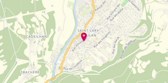 Plan de Agence Agnès Immobilier, 2 impasse des Oiseaux, 65170 Saint-Lary-Soulan