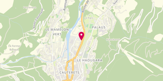 Plan de BARATS Claude, 15 Route de Pierrefitte, 65110 Cauterets
