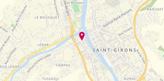 Plan de Century 21, 9 Rue Villefranche, 09200 Saint-Girons