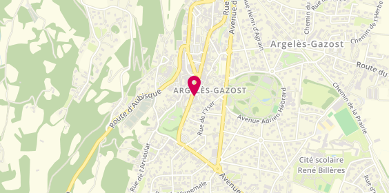 Plan de Square Habitat, 17 place de la République, 65400 Argelès-Gazost