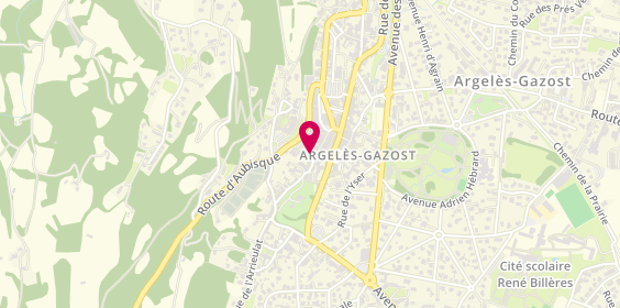 Plan de Agence Immobiliere C.martins, 8 Place Lacontre, 65400 Argelès-Gazost