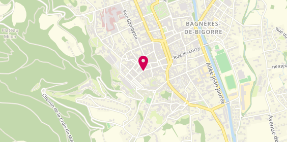 Plan de Office Public Habitat 65 (OPH 65) - Antenne de Bagnères de Bigorre, 21 Rue des Thermes, 65200 Bagnères-de-Bigorre