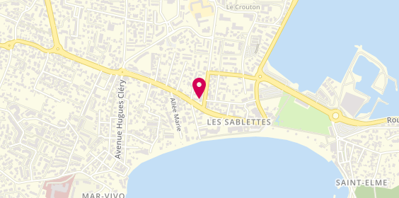 Plan de Citya Sabl'Immo, 44 avenue Noël Verlaque, 83500 La Seyne-sur-Mer