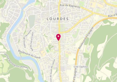 Plan de Square Habitat, 32 avenue du Maréchal Foch, 65100 Lourdes