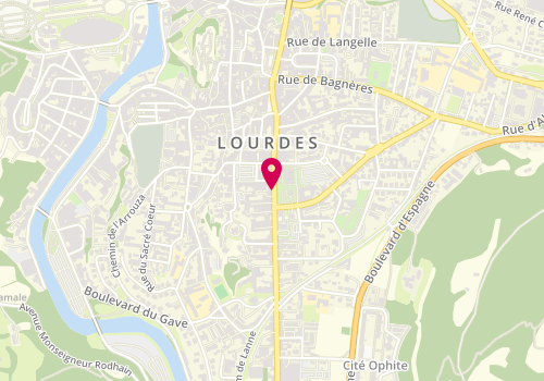 Plan de Foncia, 2 avenue du Maréchal Foch, 65100 Lourdes