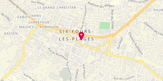 Plan de SEASUN Immobilier, 56 place des Poilus, 83140 Six-Fours-les-Plages