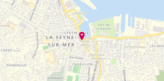 Plan de Cabinet Fides Immobilier, 1 Rue Ramatuelle, 83500 La Seyne-sur-Mer