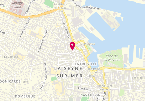 Plan de Alcyon, 38 Gambetta, 83500 La Seyne-sur-Mer