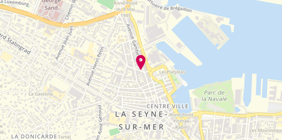 Plan de Agence Joly, La
40 avenue Gambetta, 83500 La Seyne-sur-Mer