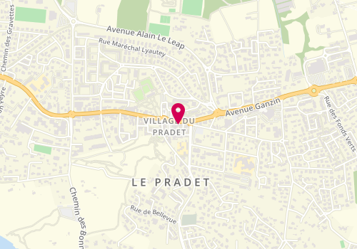 Plan de Agence Immobiliere Mathieu, 34 avenue Gabriel Péri, 83220 Le Pradet
