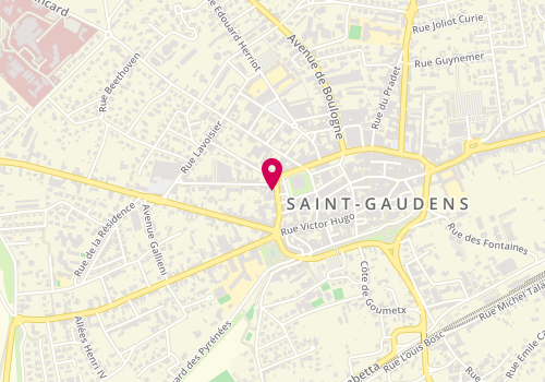 Plan de Agence Socab, 9 Boulevard Louis Pasteur, 31800 Saint-Gaudens