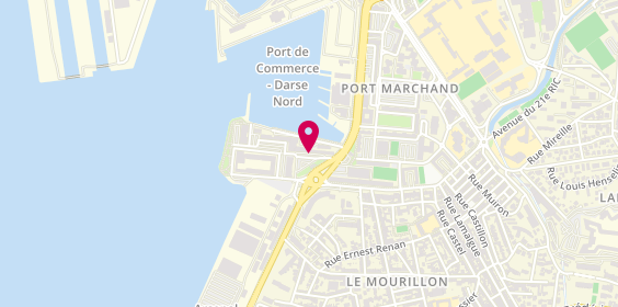 Plan de Alain TOBER - Conseiller 3G Immobilier, 78 Av. Du Port de Plaisance, 83000 Toulon