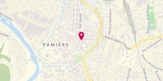 Plan de Agence Appameenne Immobilier, 26 Rue des Jacobins, 09100 Pamiers