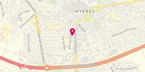 Plan de Major d'Home Immobilier, 4 Rue Pierre Brossolette, 83400 Hyères
