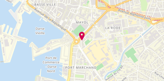 Plan de SAFTI Immobilier Toulon REPUSSARD Loïc, 21 Rue Marquetas, 83000 Toulon