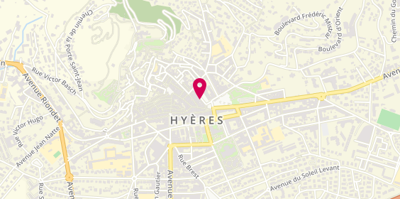 Plan de Era Immobilier HYERES - Azur, 9 place de la République, 83400 Hyères