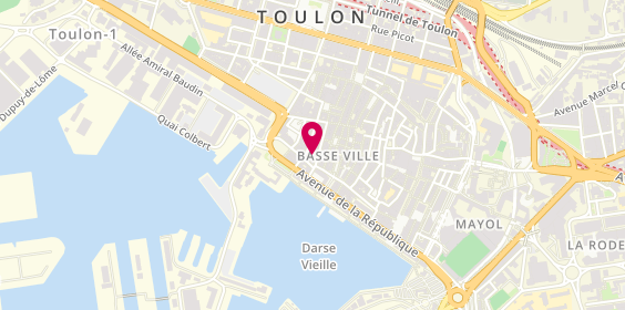 Plan de CAPVAL Immobilier, 31 Rue Chevalier Paul, 83000 Toulon