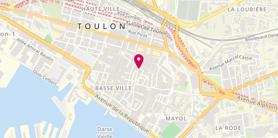 Plan de Immo Centre, 2 Rue Baudin, 83000 Toulon