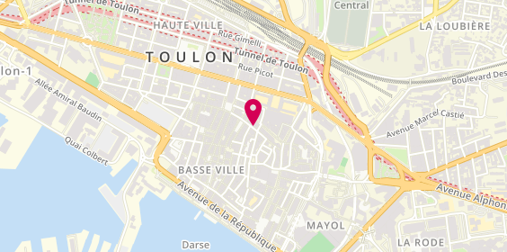 Plan de Agence Inaud, 1er Etage
8 Rue F Pelloutier, 83000 Toulon