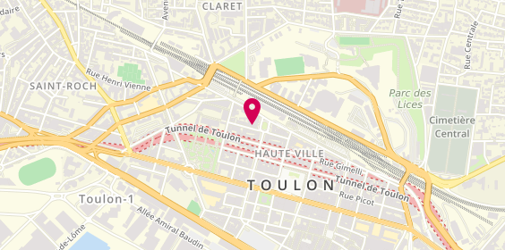 Plan de Am Immobilier, 16 Rue Mirabeau, 83000 Toulon