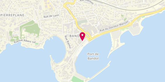 Plan de Agence du Port, 6 Boulevard Victor Hugo, 83150 Bandol