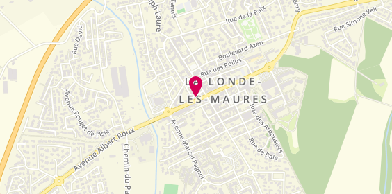 Plan de ERA Immobilier, 8 avenue Albert Roux, 83250 La Londe-les-Maures