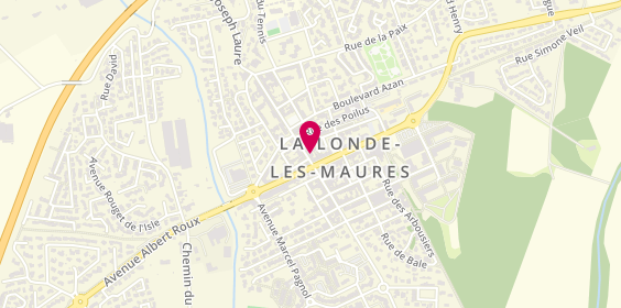 Plan de Agence Boutique Les LONDAISES, 4 Rue Maréchal Foch, 83250 La Londe-les-Maures