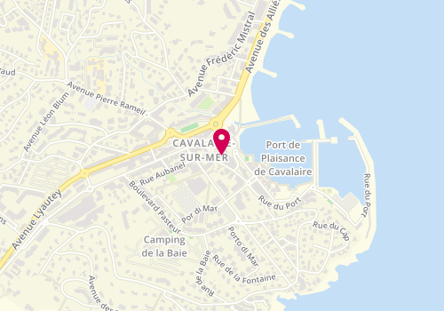 Plan de Avec Immo, Résidence du Port
137 Rue du Port, 83240 Cavalaire-sur-Mer