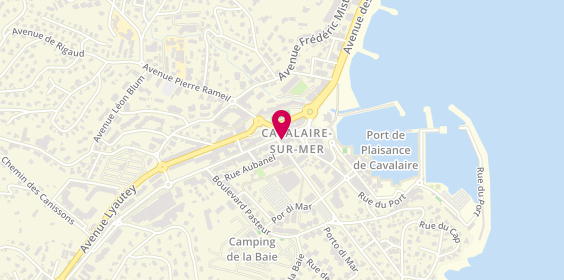 Plan de Agence de Cavalaire, 147 avenue des Alliés, 83240 Cavalaire-sur-Mer
