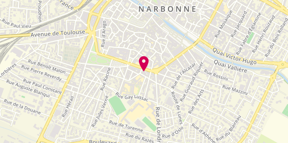Plan de L.P Immobilier, 24 Boulevard du Docteur Lacroix, 11100 Narbonne