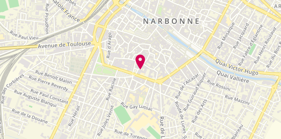 Plan de Immosphera, 19 Rue du Luxembourg, 11100 Narbonne